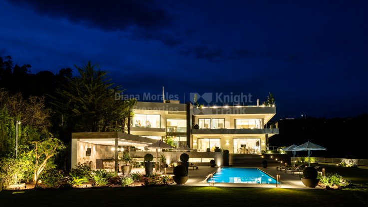 Villa avec vue sur la mer à La Zagaleta à vendre - Villa à vendre à La Zagaleta, Benahavis