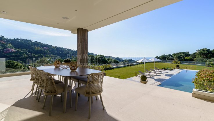 Se vende villa con vistas al mar en La Zagaleta - Villa en venta en La Zagaleta, Benahavis