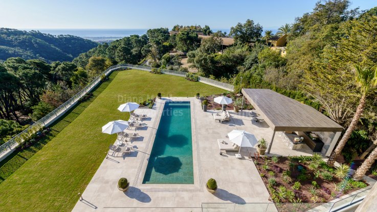 Villa with sea views in La Zagaleta for sale - Villa for sale in La Zagaleta, Benahavis