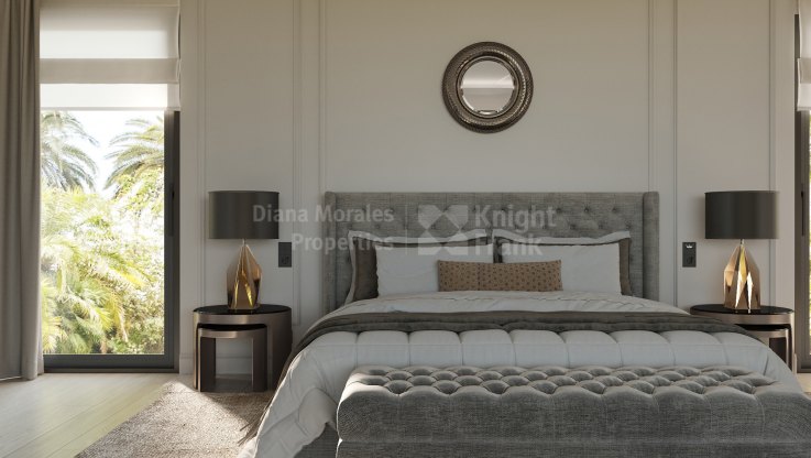 Exquisite Kombination aus traditionellem und modernem Design - Villa zum Verkauf in Sierra Blanca, Marbella Goldene Meile