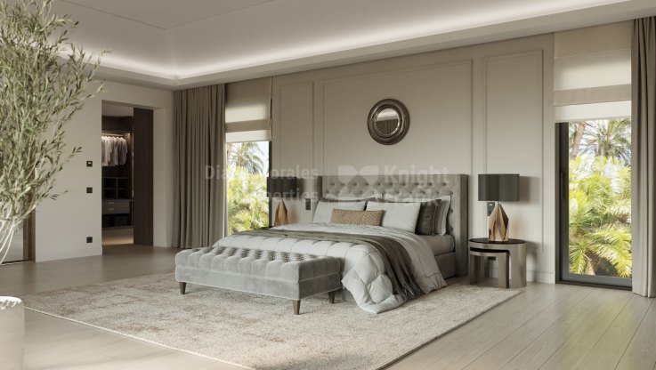 Exquisite Kombination aus traditionellem und modernem Design - Villa zum Verkauf in Sierra Blanca, Marbella Goldene Meile