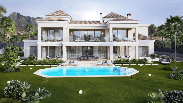 Exquisite combination of traditional and contemporary styling - Villa for sale in Sierra Blanca, Marbella Golden Mile