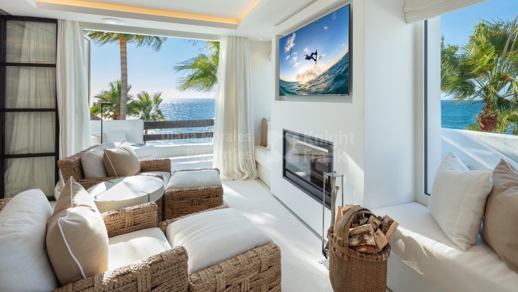 Wunderschönes Duplex direkt am Strand - Doppelhaus zum Verkauf in Marina de Puente Romano, Marbella Goldene Meile