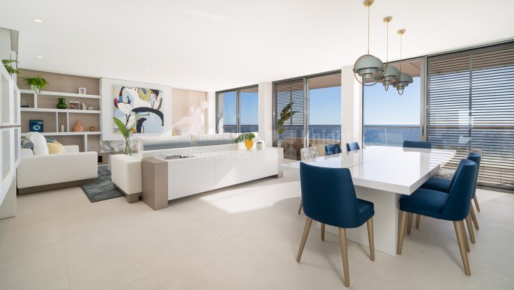Penthouse en bord de mer avec piscine privée - Penthouse duplex à vendre à Estepona Playa, Estepona
