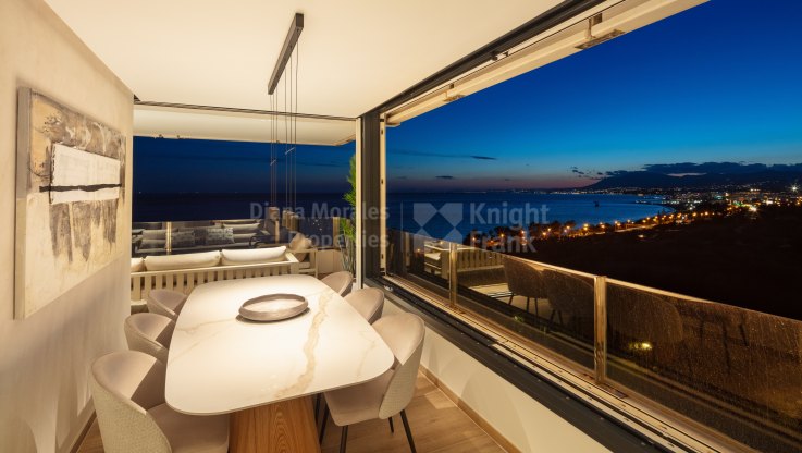 Eckwohnung mit spektakulärer Aussicht - Wohnung zum Verkauf in Torre Real, Marbella Ost