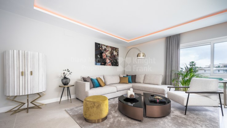 Penthouse contemporain dans la Golf Valley - Appartement Terrasse à vendre à Miragolf, Nueva Andalucia