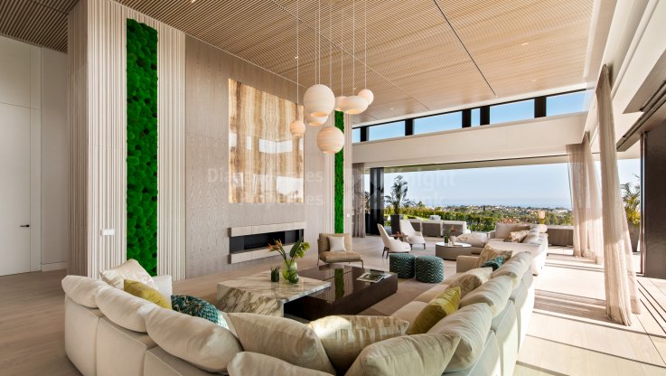 Villa de diseño con vistas panorámicas - Villa en venta en The Hills, Benahavis