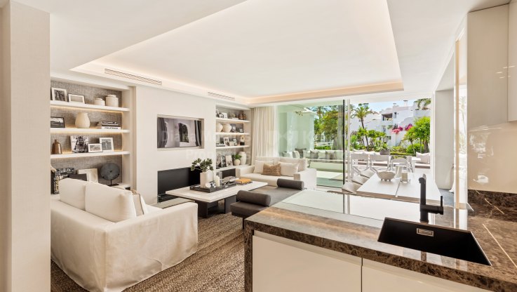 Excepcional apartamento en Alhambra del Mar - Apartamento en venta en Alhambra del Mar, Marbella Milla de Oro
