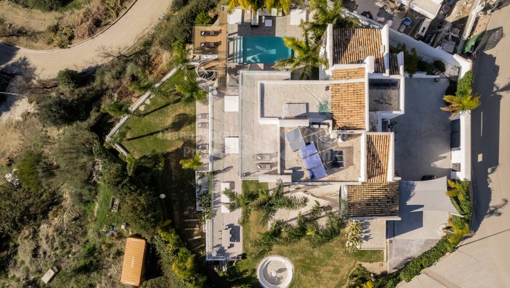 Villa in La Alqueria with sea and golf views - Villa for sale in La Alqueria, Benahavis