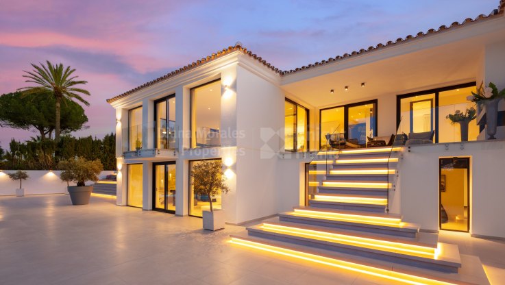 Zeitgenössische Design-Villa in Las Brisas - Villa zum Verkauf in Las Brisas, Nueva Andalucia