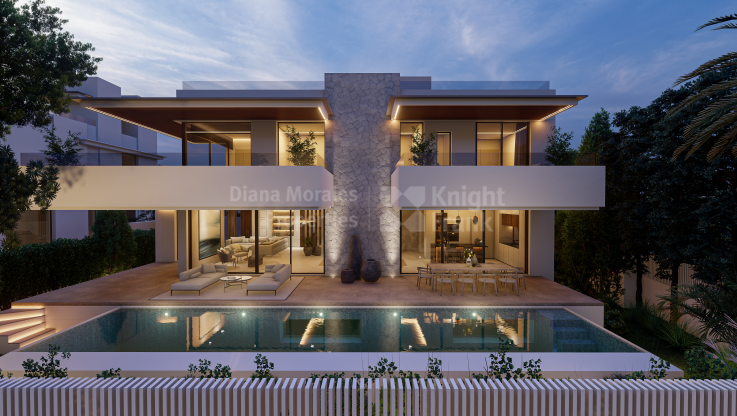 Villa de diseño elegante y moderno - Villa en venta en Cortijo Blanco, San Pedro de Alcantara