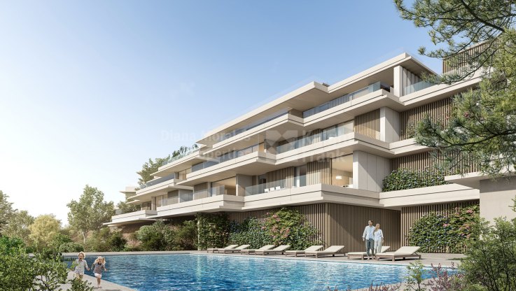 Apartamento con gran terraza y vistas panorámicas - Atico en venta en Real de La Quinta, Benahavis