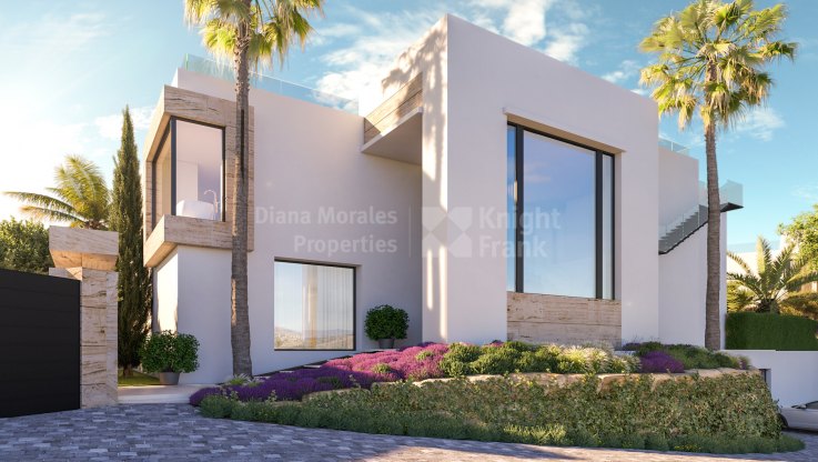 Villa contemporaine à Lomas del Virrey - Villa zum Verkauf in Marbella Goldene Meile