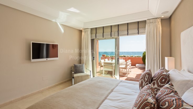 Modernes Duplex-Penthouse in La Morera zu verkaufen - Zweistöckiges Penthouse zum Verkauf in La Morera, Marbella Ost