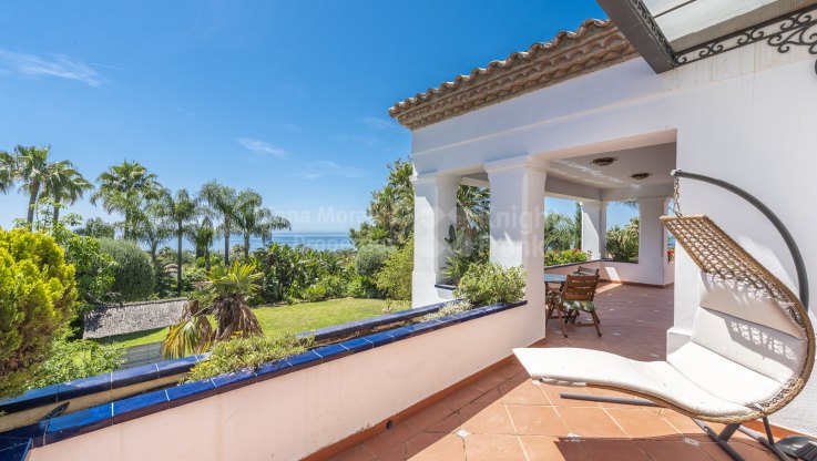 Villa mit Meerblick in Altos Reales zu verkaufen - Villa zum Verkauf in Altos Reales, Marbella Goldene Meile
