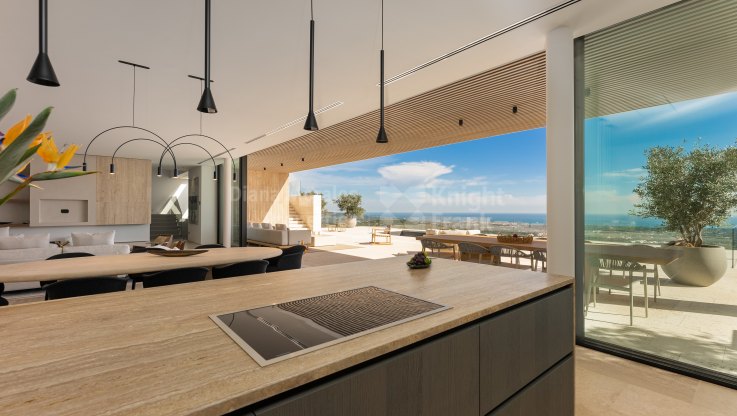 Villa moderna con vistas panorámicas al mar en Sotogrande - Villa en venta en Sotogrande Alto, Sotogrande