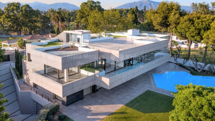 Ultramoderne Villa in Casasola zu verkaufen - Villa zum Verkauf in Casasola, Estepona