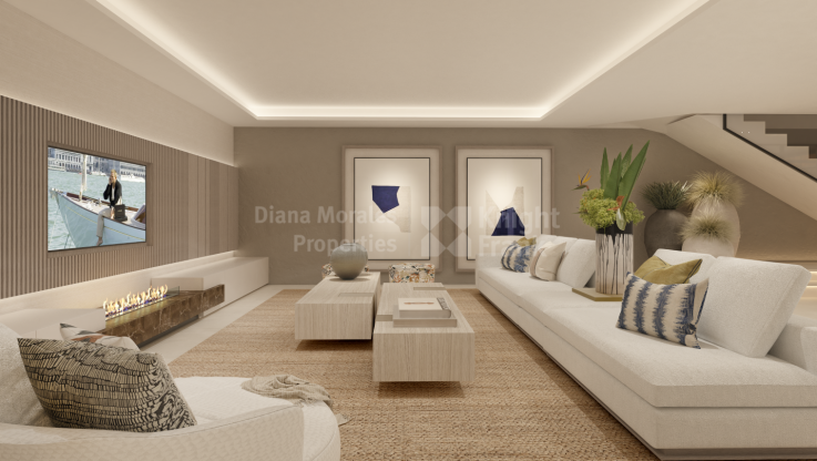 Elegance and distinction for a villa on the Golden Mile - Villa for sale in La Carolina, Marbella Golden Mile