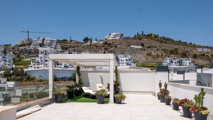 Penthouse with panoramic views. - Apartment for sale in Alborada Homes, Benahavis