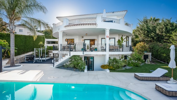 Charmante villa familiale à La Quinta avec vues panoramiques