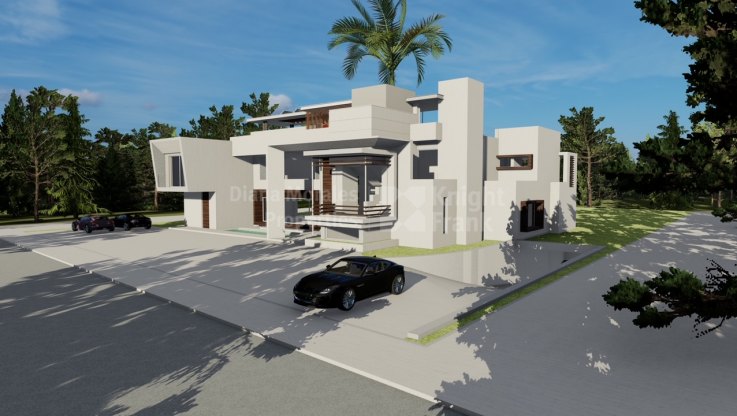 Grundstück mit Projekt in Guadalmina Baja - Grundstück zum Verkauf in Guadalmina Baja, San Pedro de Alcantara