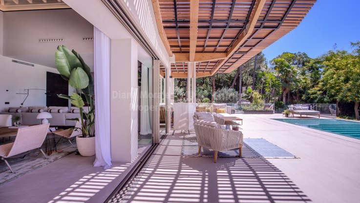 Villa Nueva en La Zagaleta con espectaculares vistas de la costa - Villa en venta en La Zagaleta, Benahavis