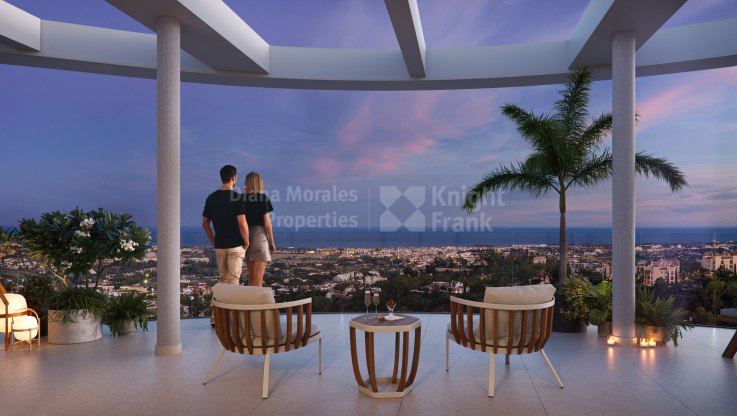 Duplex penthouse in The view Marbella - Duplex Penthouse for sale in Marbella city