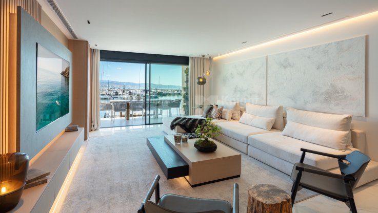 Wunderschöne Wohnung mit Blick auf den Yachthafen von Puerto Banús - Wohnung zum Verkauf in Marbella - Puerto Banus