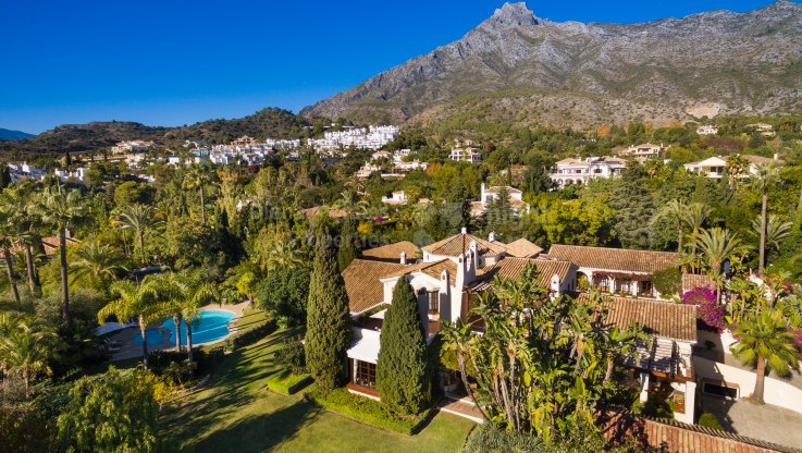 Andalusischer Charme und Stil - Villa zur Miete in Marbella Hill Club, Marbella Goldene Meile
