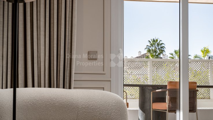 Propiedad con mucho estilo en la Milla de Oro - Apartamento Planta Baja en venta en Monte Paraiso, Marbella Milla de Oro