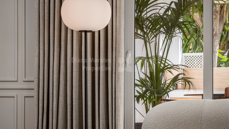 Propiedad con mucho estilo en la Milla de Oro - Apartamento Planta Baja en venta en Monte Paraiso, Marbella Milla de Oro