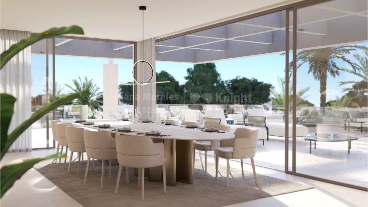Kleine Gemeinschaft von 5 modernen Luxusvillen - Villa zum Verkauf in Balcones de Sierra Blanca, Marbella Goldene Meile