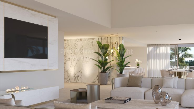 Petite communauté de 5 villas de luxe contemporaines - Villa à vendre à Balcones de Sierra Blanca, Marbella Golden Mile