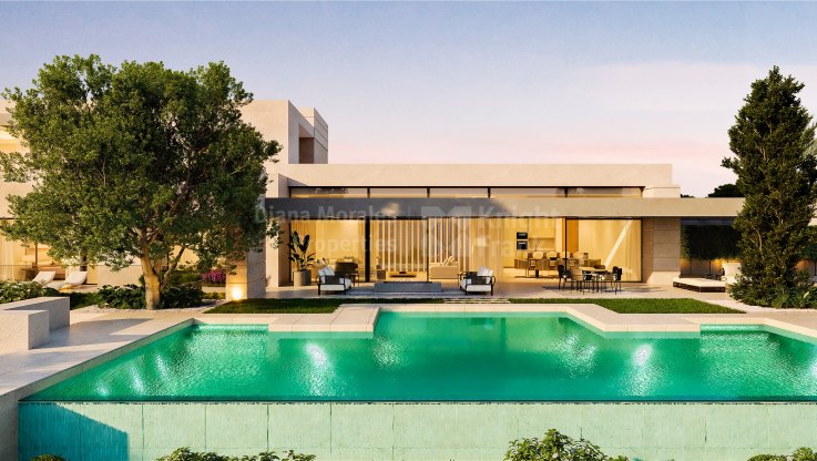 Elie Saab Villas is a small community of 5 luxury contemporary villas in Sierra Blanca - Villa for sale in Balcones de Sierra Blanca, Marbella Golden Mile
