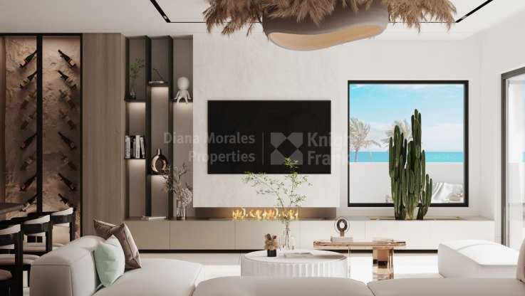 Incredible apartment in a frontline beach luxury complex - Apartment for sale in Costalita del Mar, Estepona