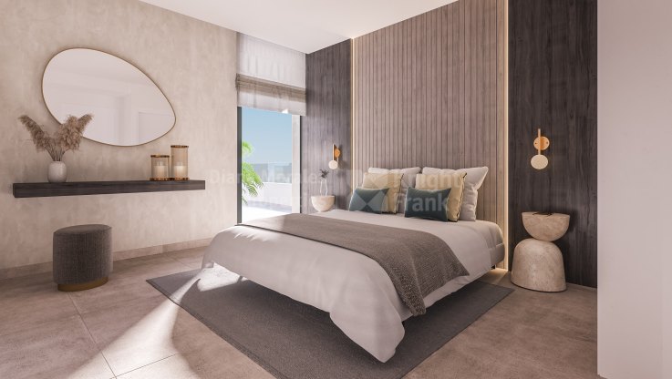 Двухуровневый пентхаус с 3 спальнями и видом на море - Апартамент на продажу в Эстепона