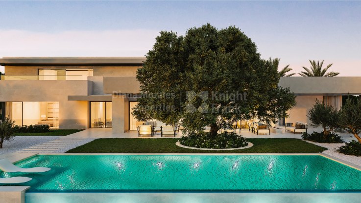Elie Saab Villas is a small community of 5 modern luxury villas in Sierra Blanca - Villa for sale in Balcones de Sierra Blanca, Marbella Golden Mile