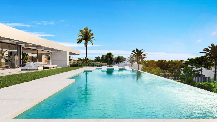 Petite communauté de villas luxueuses - Villa à vendre à Balcones de Sierra Blanca, Marbella Golden Mile