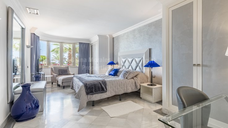 Beachfront apartment in the exclusive Gray D'Albion complex - Apartment for rent in Gray D&#039;Albion, Marbella - Puerto Banus