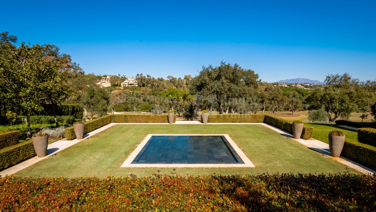 Exquisite Spanish style villa in San Roque frontline golf - Villa for sale in San Roque Club, San Roque