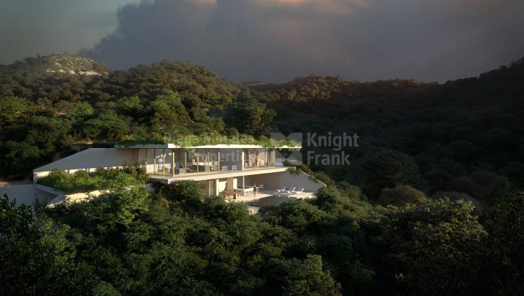 Villa de luxe à Benahavis avec vue panoramique et design durable - Villa à vendre à Monte Mayor, Benahavis