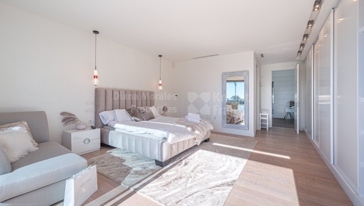 Villa mit Meer- und Bergblick in Marbella Montaña zu verkaufen - Villa zum Verkauf in Marbella Montaña, Marbella Goldene Meile