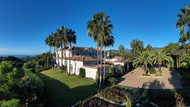 Golfvilla in erster Reihe mit Gästehaus in La Zagaleta zu verkaufen - Villa zum Verkauf in La Zagaleta, Benahavis