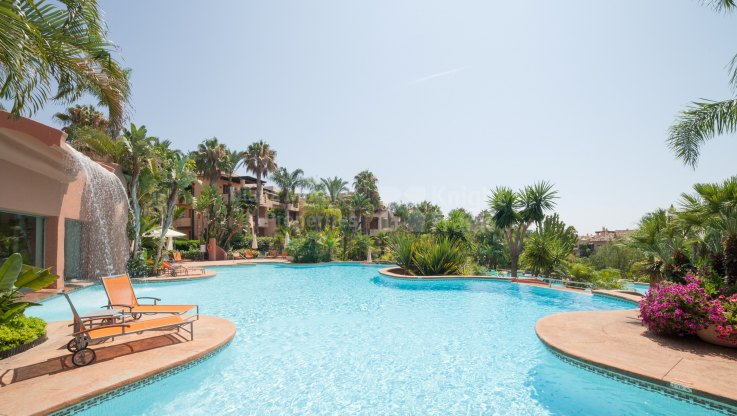 Rez-de-chaussée et appartement d'angle dans le Mansion Club - Appartement rez de chaussée à vendre à Mansion Club, Marbella Golden Mile