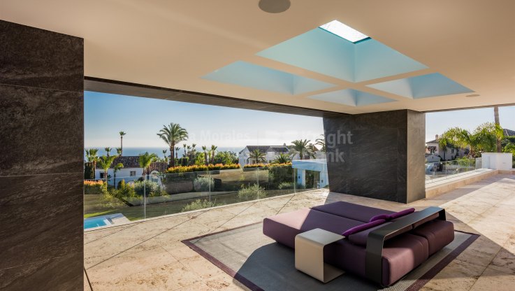 Casa de estilo contemporáneo en Marbella Sierra Blanca - Villa en venta en Sierra Blanca, Marbella Milla de Oro