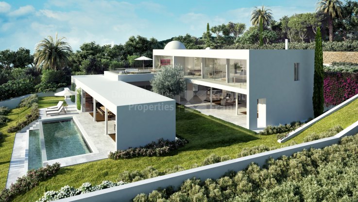 Design villa near golf course - Villa for sale in Casares