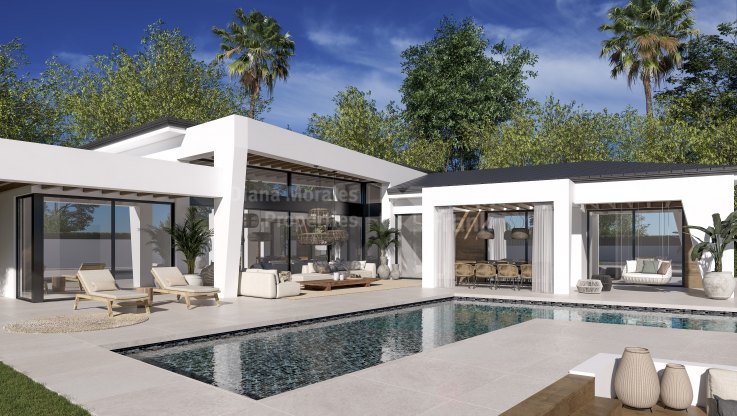 Impressive 4-bedroom villa under construction in Los Naranjos Golf