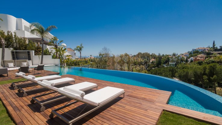 Brand new villa with sea and golf views in La Quinta - Villa for sale in La Quinta, Benahavis