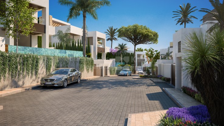 Modern villa in a gated community with security - Villa for sale in Marbella Centro, Marbella city