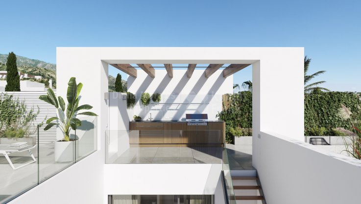 Villa Jumelée à vendre à Balcones de Sierra Blanca, Marbella Golden Mile